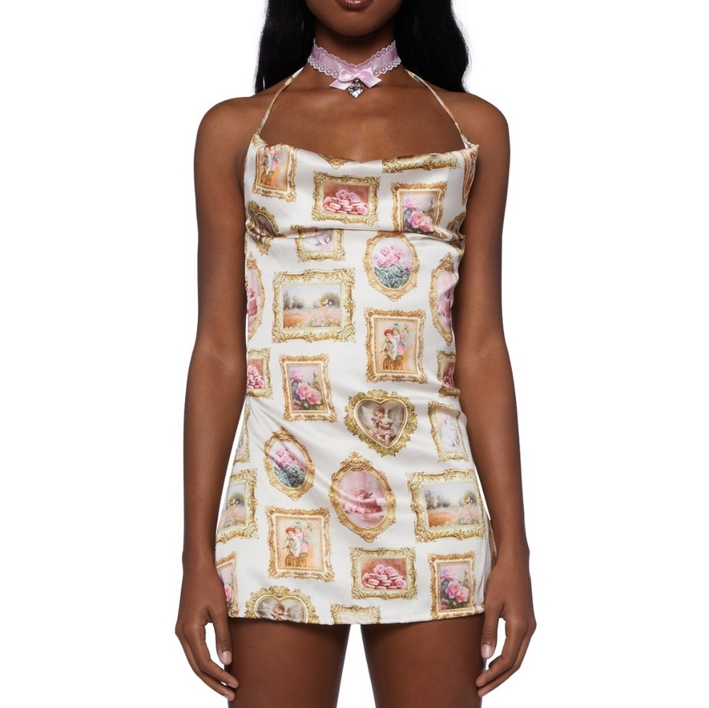 Dollskill Sugar Thrillz Regal Moments Slip Dress